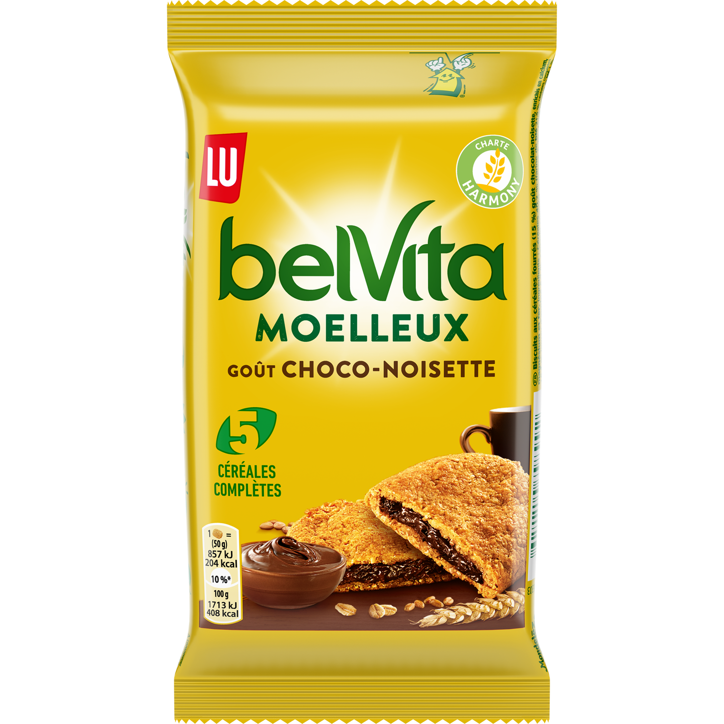 BELVITA MOELLEUX CHOCO 50GX14