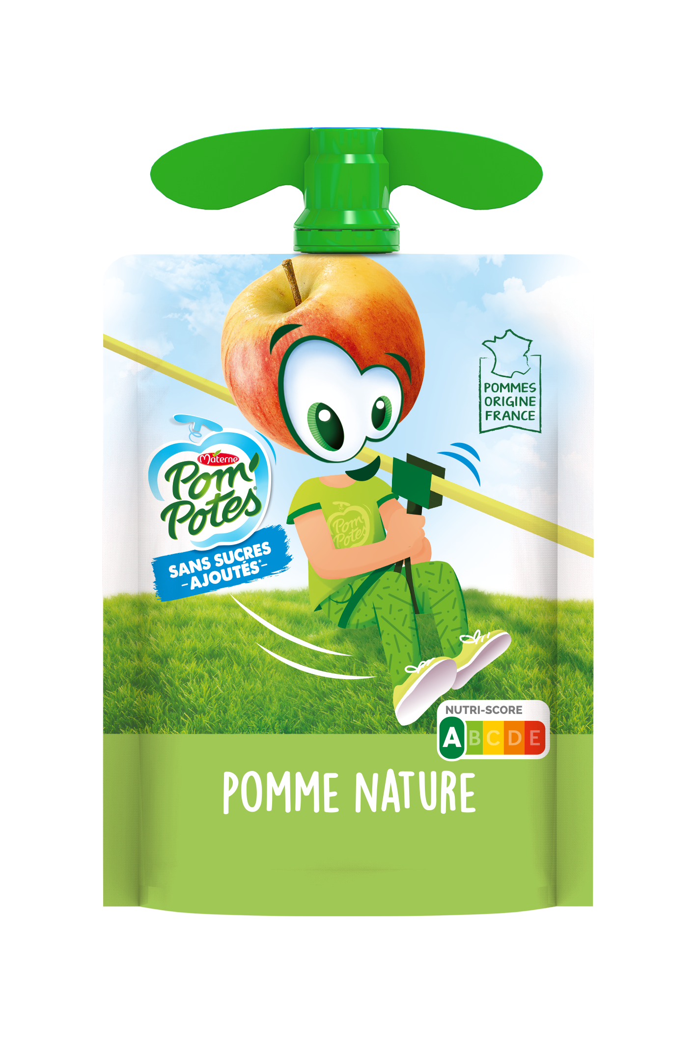 POM'POTES SSUCRE AJOUTE 90GX48