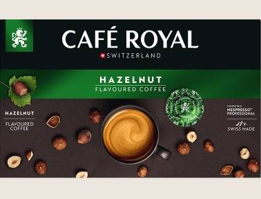 CAFE ROYAL PODS HAZELNUT X50