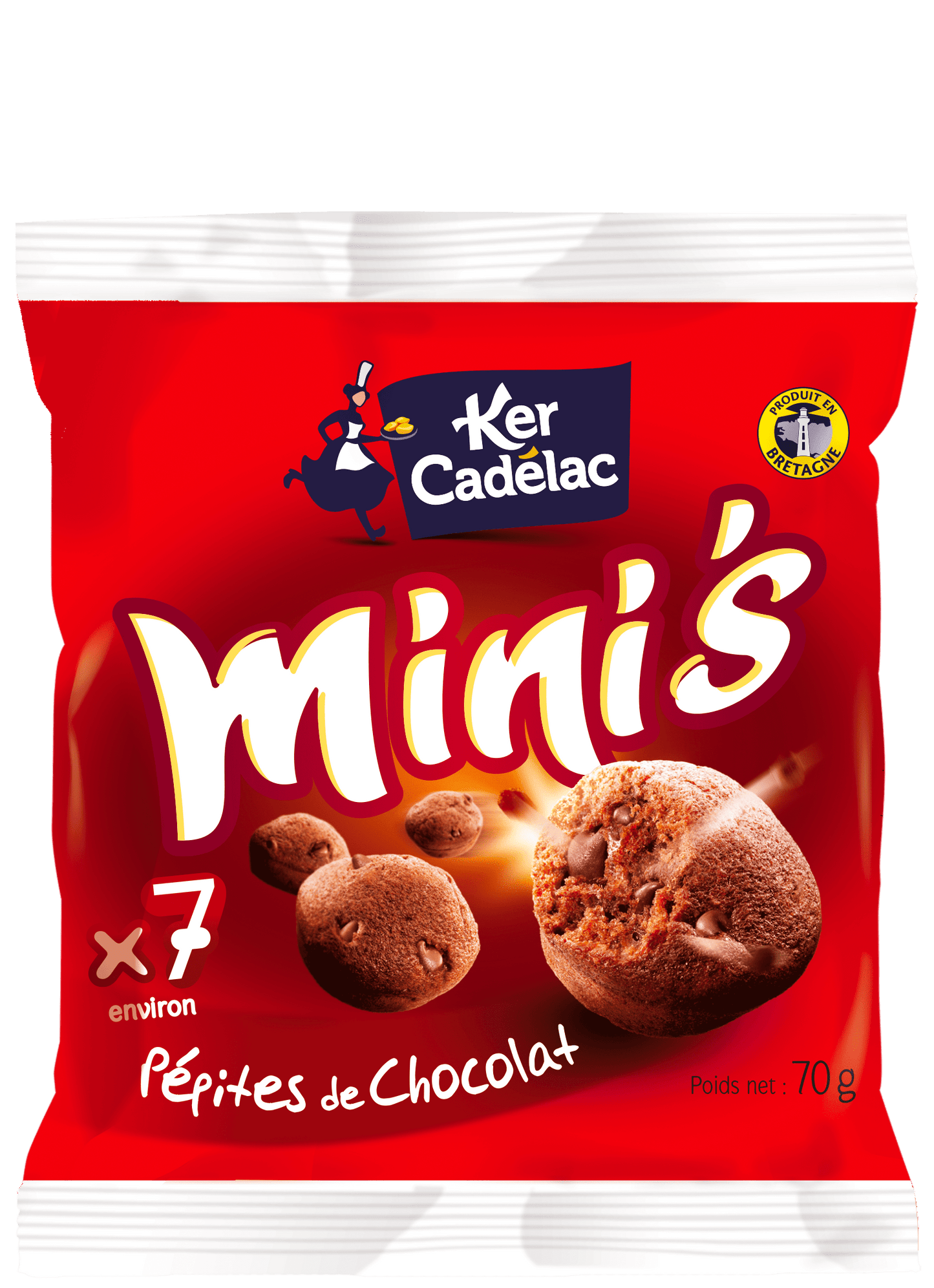 SACHET MINI'S PEPITES CHOC X24