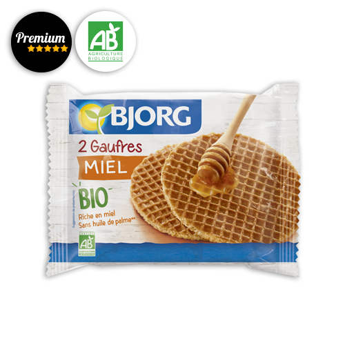 GAUFRE MIEL BJORG 60g X10