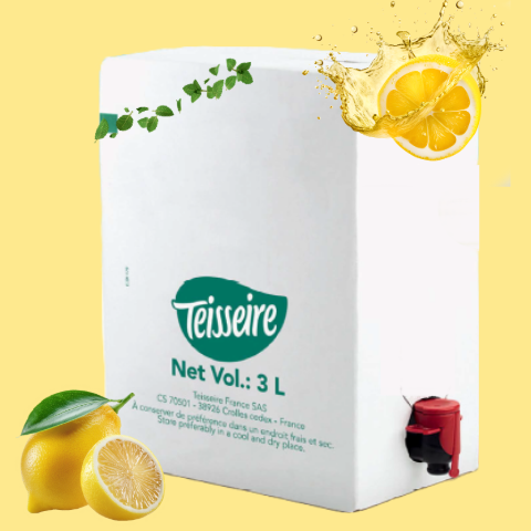 SIROP TEISSEIRE CITRON BIB 3L X1