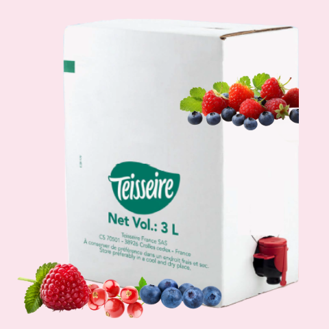 SIROP TEISSEIRE GRENADINE BIB 3L X1