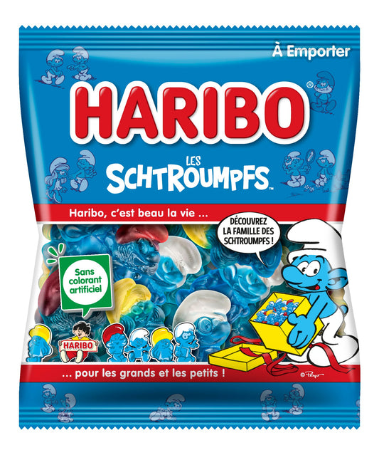 HARIBO LES SCHTROUMPF 120G X30