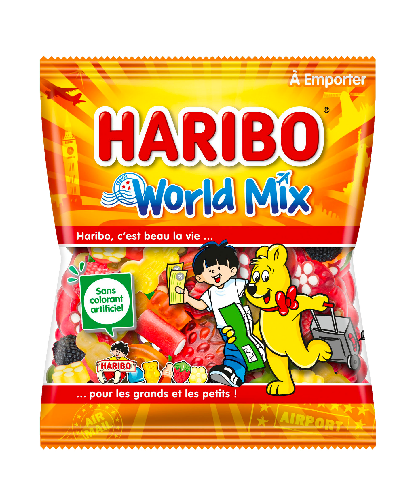 HARIBO WORLD MIX 120G X30