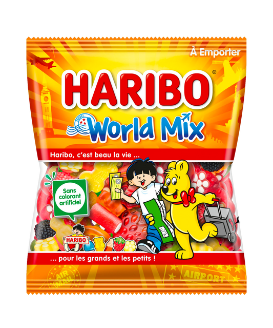 HARIBO WORLD MIX 120G X30