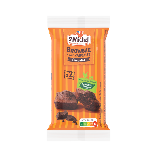 BROWNIE CHOCO ST MICHEL 50GX28