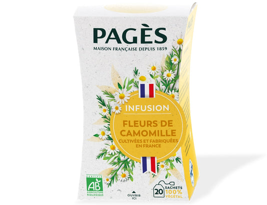 PAGES INFUSION CAMOMILLE 20SX8