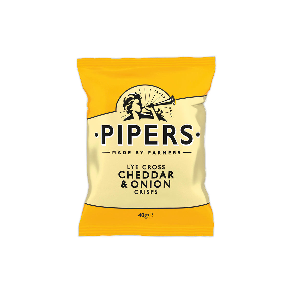 PIPERS CHEDDAR&ONION 40G X24