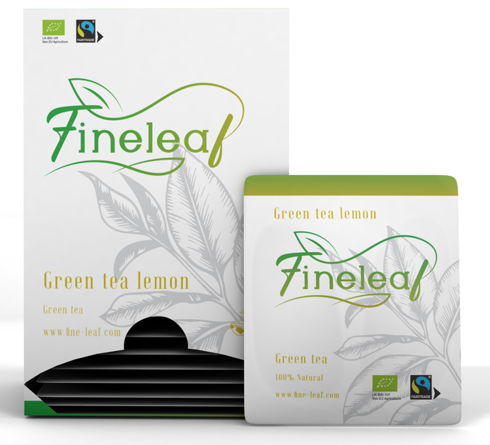 TEA FINELEAF GREEN TEA LEMON